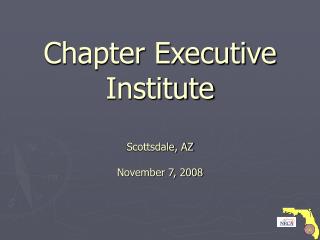 Section Official Organization Scottsdale, AZ November 7, 2008