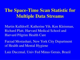 The Space-Time Check Measurement for Different Information Streams