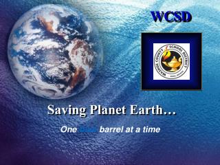 Sparing Planet Earth
