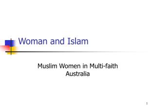 Lady and Islam