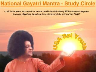National Gayatri Mantra - Study Circle