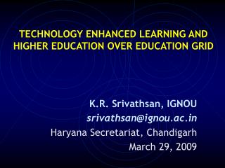 Innovation Upgraded LEARNING AND Advanced education OVER Instruction Network