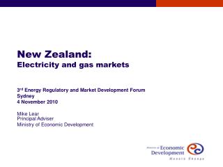 New Zealand: Power and gas markets