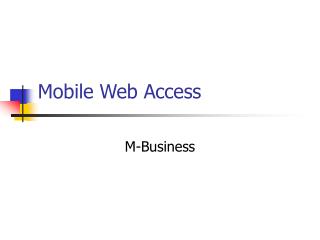 Versatile Web Access