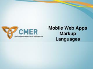 Versatile Web Applications Markup Dialects