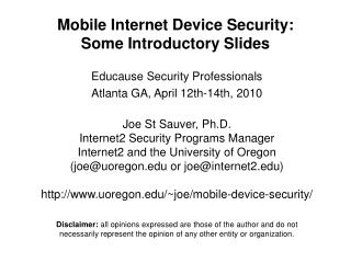 Versatile Web Gadget Security: Some Initial Slides