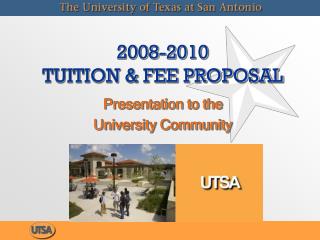 2008-2010 Educational cost and Expense Proposition