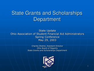 State Stipends and Grants Division