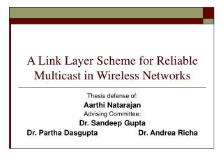 A Connection Layer Plan for Solid Multicast in Remote Systems
