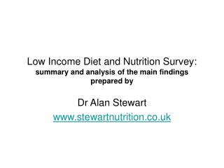 Low Pay Eating routine and Sustenance Overview: outline and examination of the principle discoveries arranged by