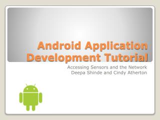 Android Application Advancement Instructional exercise