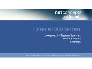 7 Stages for SEO Achievement