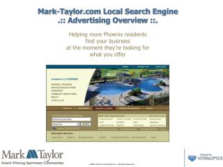 Mark-Taylor Neighborhood Internet searcher .:: Promoting Diagram ::.