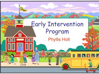 Early Intercession Program
