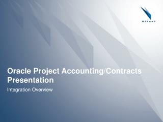 Prophet Venture Bookkeeping/Contracts Presentation