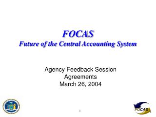 FOCAS Eventual fate of the Focal Bookkeeping Framework