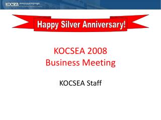 KOCSEA 2008 Conference