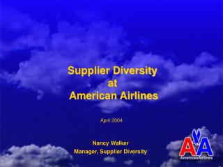 Supplier Differing qualities at American Carriers