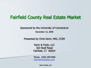  Fairfield County Real Estate Market 