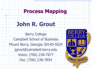  Procedure Mapping 