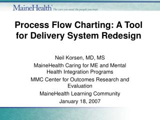  Procedure Flow Charting: A Tool for Delivery System Redesign 