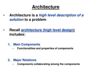  Structural planning 