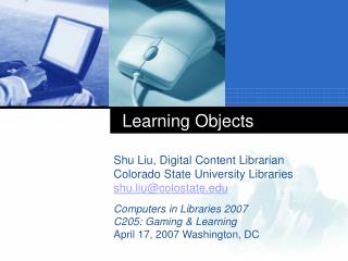  Learning Objects 