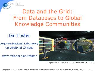 Information and the Grid: From Databases to Global Knowledge Communities 