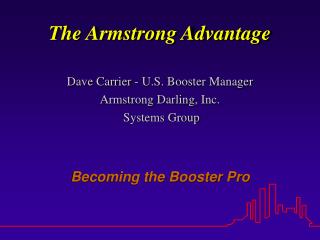  The Armstrong Advantage 