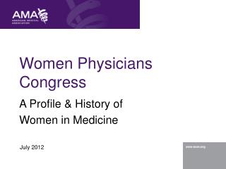  Ladies Physicians Congress 