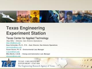  Texas Engineering Experiment Station 