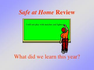  Safe at Home Review 