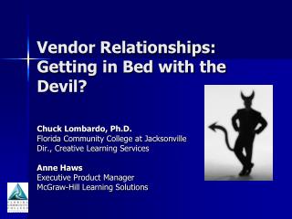  Seller Relationships: Getting in Bed with the Devil 