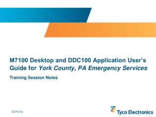  M7100 Desktop and DDC100 Application User 