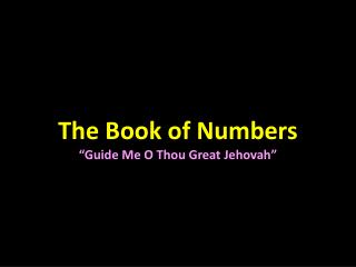  The Book of Numbers 