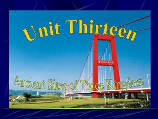  Unit Thirteen 