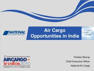  Air Cargo Opportunities in India 