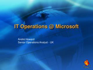  IT Operations Microsoft 