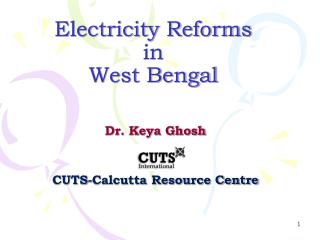  Power Reforms in West Bengal 