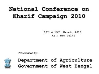  eighteenth nineteenth March, 2010 At : New Delhi 