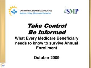 Take Control Be Informed What Every Medicare Beneficiary needs ... 