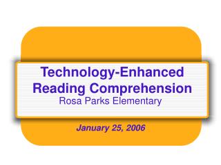  Innovation Enhanced Reading Comprehension 