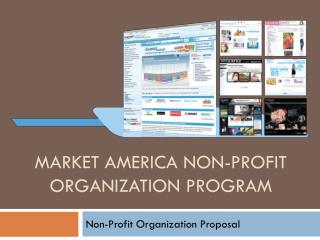  Market America Non-Profit Organization Program 