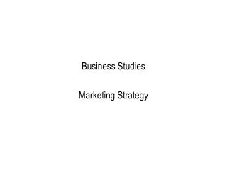  marketingstrategy - Revision World 