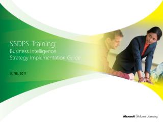  SSDPS Training: Business Intelligence Strategy Implementation Guide 