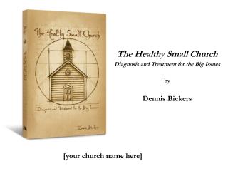  The Healthy Small Church Diagnosis and Treatment for the Big Issues by Dennis Bickers 