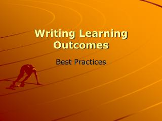  Composing Learning Outcomes 