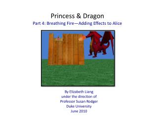  Princess Dragon Part 4: Breathing Fire Adding Effects to Alice 