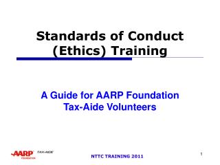  Norms of Conduct Ethics Training 