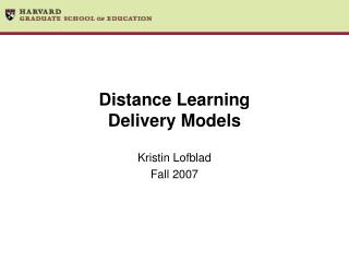  Separation Learning Delivery Models 
